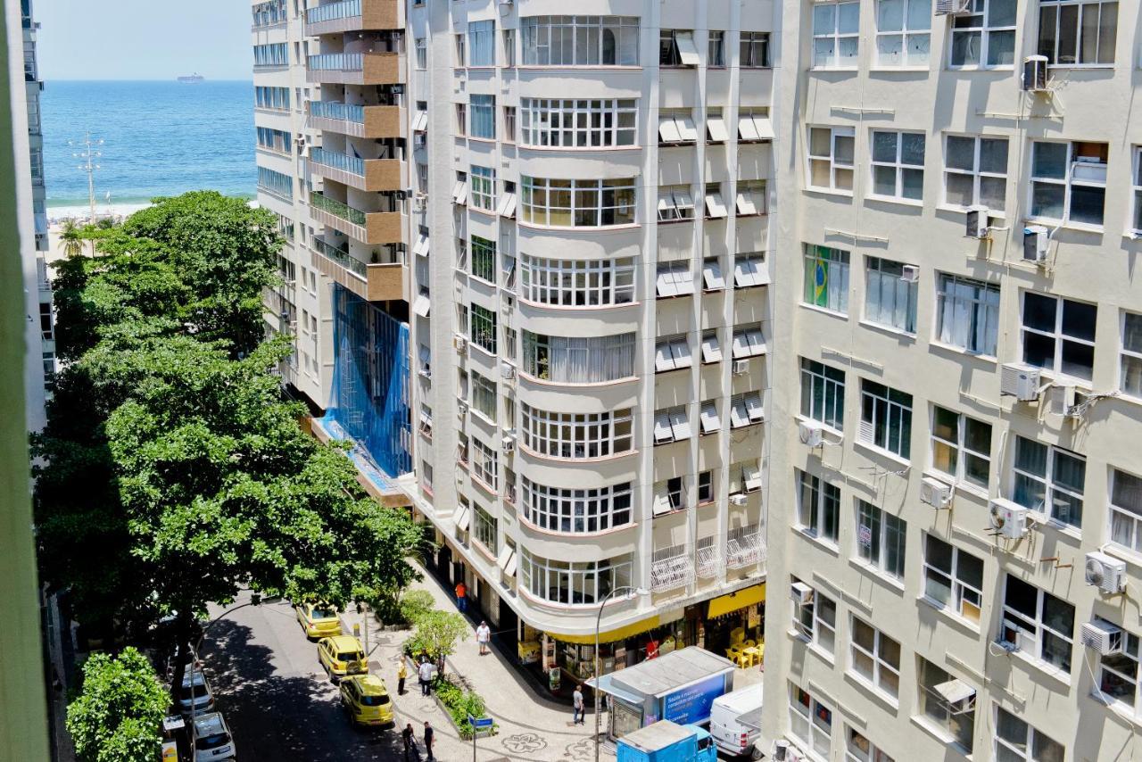 Vista Lateral Mar Copacabana Ріо-де-Жанейро Екстер'єр фото
