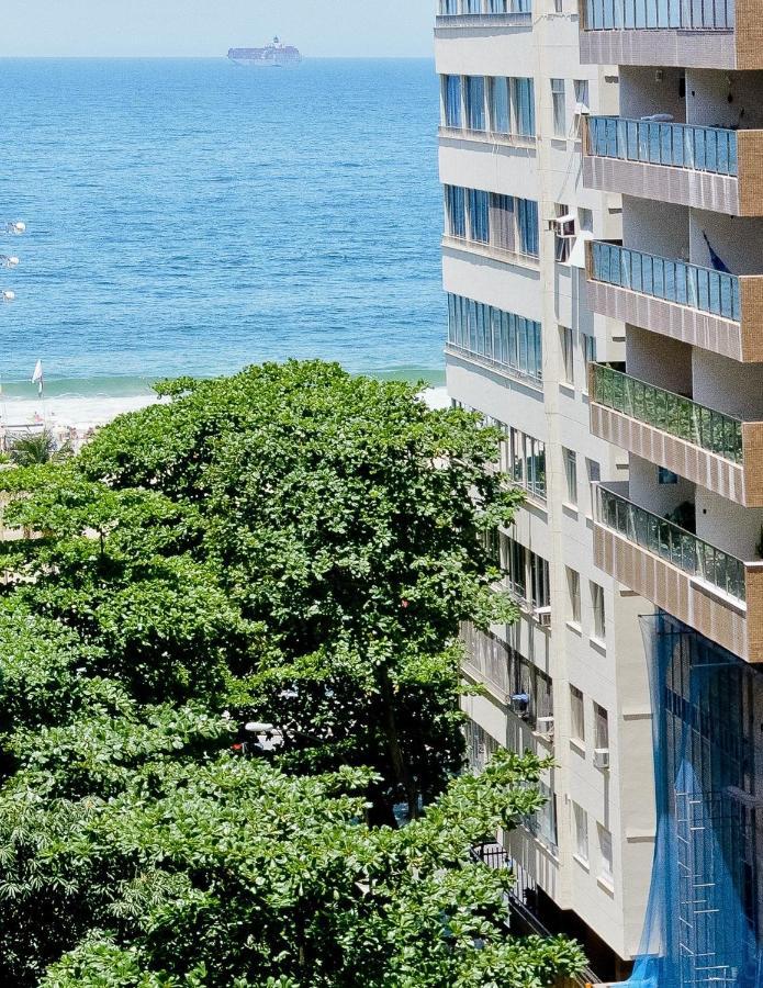Vista Lateral Mar Copacabana Ріо-де-Жанейро Екстер'єр фото