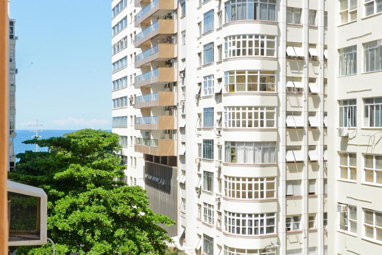Vista Lateral Mar Copacabana Ріо-де-Жанейро Екстер'єр фото