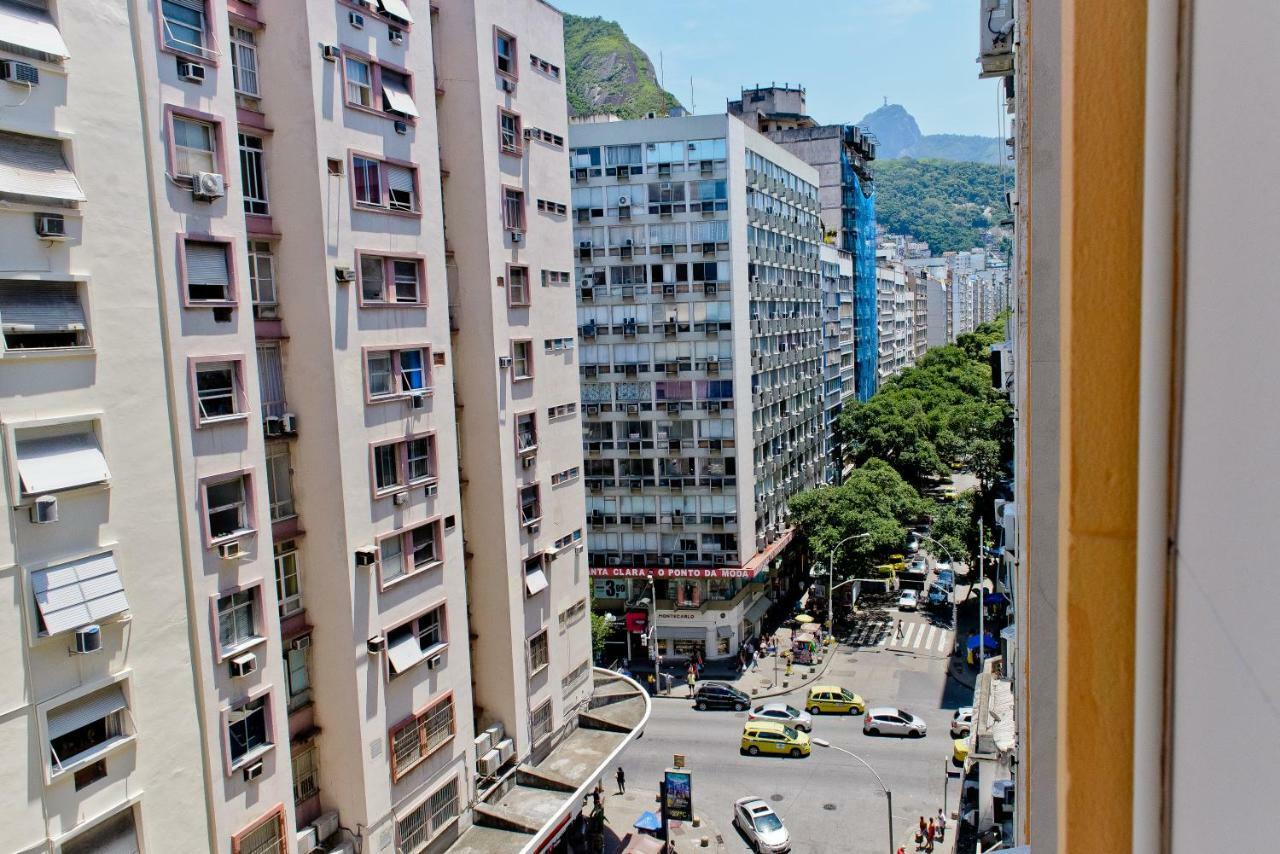 Vista Lateral Mar Copacabana Ріо-де-Жанейро Екстер'єр фото