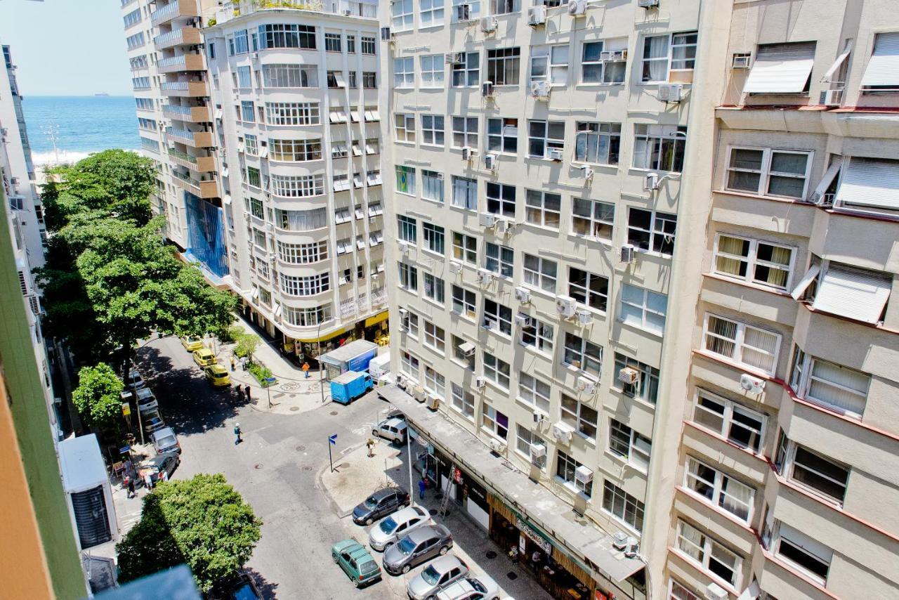 Vista Lateral Mar Copacabana Ріо-де-Жанейро Екстер'єр фото