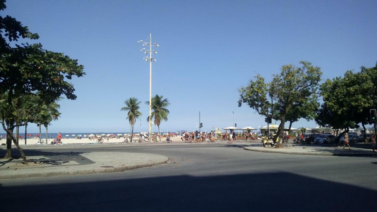 Vista Lateral Mar Copacabana Ріо-де-Жанейро Екстер'єр фото